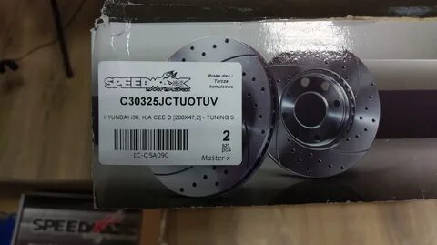 Диски тормозные передние соренто