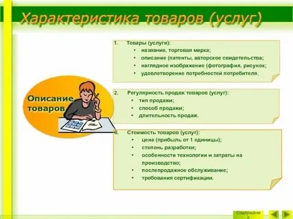 Виды продукции примеры
