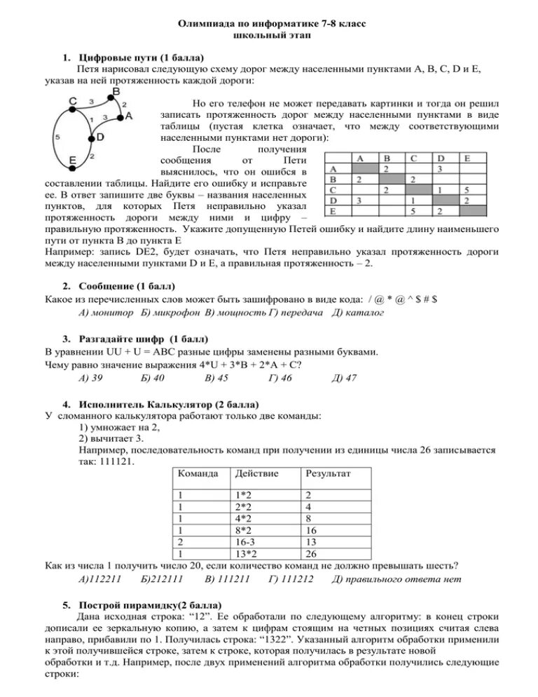 Informatika olimpiada