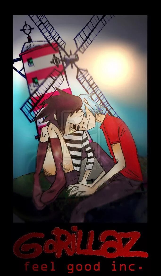 Горилаз инк. 2d gorillaz feel good inc. Горилаз инк. Гориллаз фил гуд инк. Гориллаз фил.