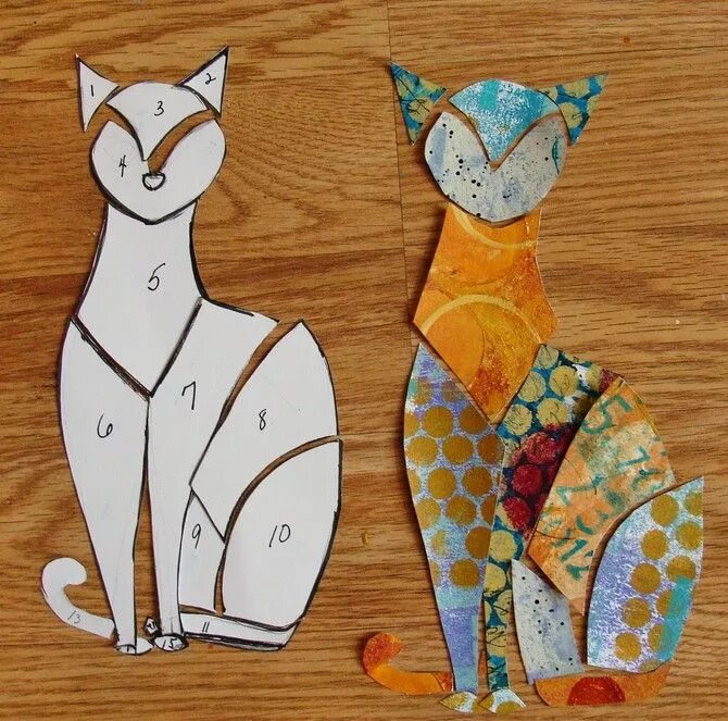 Кошки маслом на холсте. Лоскутная аппликация коты. Рисование кошечки в средней группе. Кошка сухая кисть. Декоративно прикладное искусство.