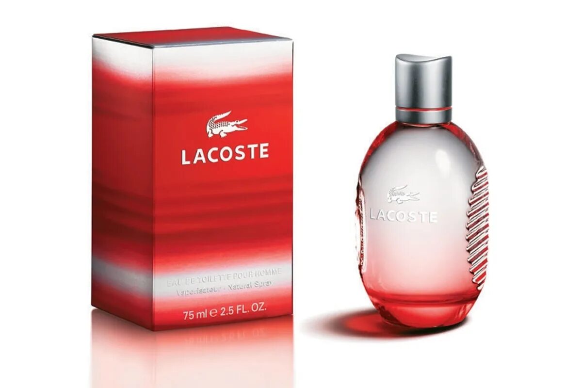 Лакост красный мужской. Lacoste Red Style in Play men 125ml EDT. Лакоста ред Парфюм мужской. Lacoste Red men 75ml. Лакосте мужские духи красные.