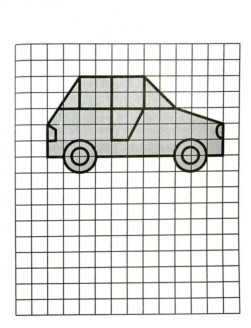 Рисунки по клеточкам. Рисование по клеточкаv. Рисование по клеточкам картинки. Простые рисунки по клеточкам. Машина по клеткам