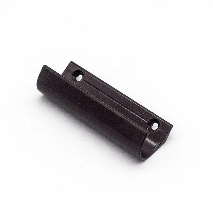 Двусторонняя ручка на балконную дверь с замком. Ручка дверная балконная. Гарнитур балконный асимметричный, белый (ral 9016). Ручка оконная двухсторонняя (узкая тонкая+ широкая) белая 2051. Bhs1 ral 9016 белая / 6500.