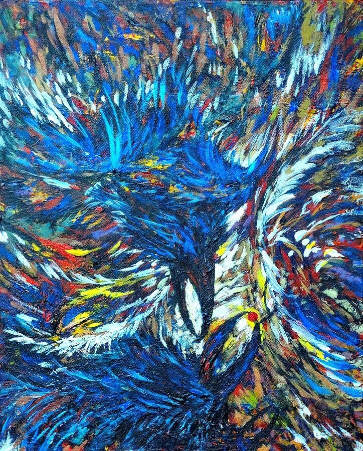 Звук картины. Звуковая живопись. Шум картина. Авангард картины животные. Картина со звуком.