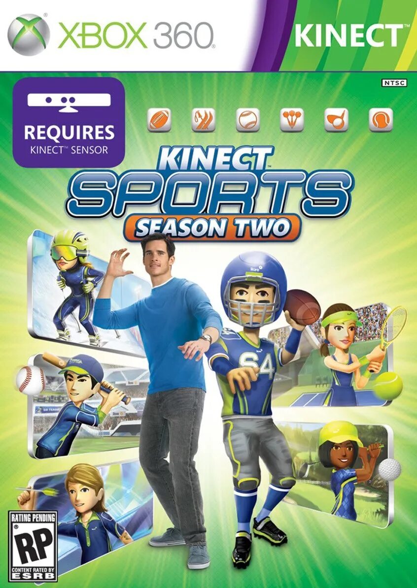 Xbox sport. Kinect Sports Xbox 360. Xbox 360 Kinect игры. Игра Sports Kinect Season two. Kinect Sports 2 Xbox 360.
