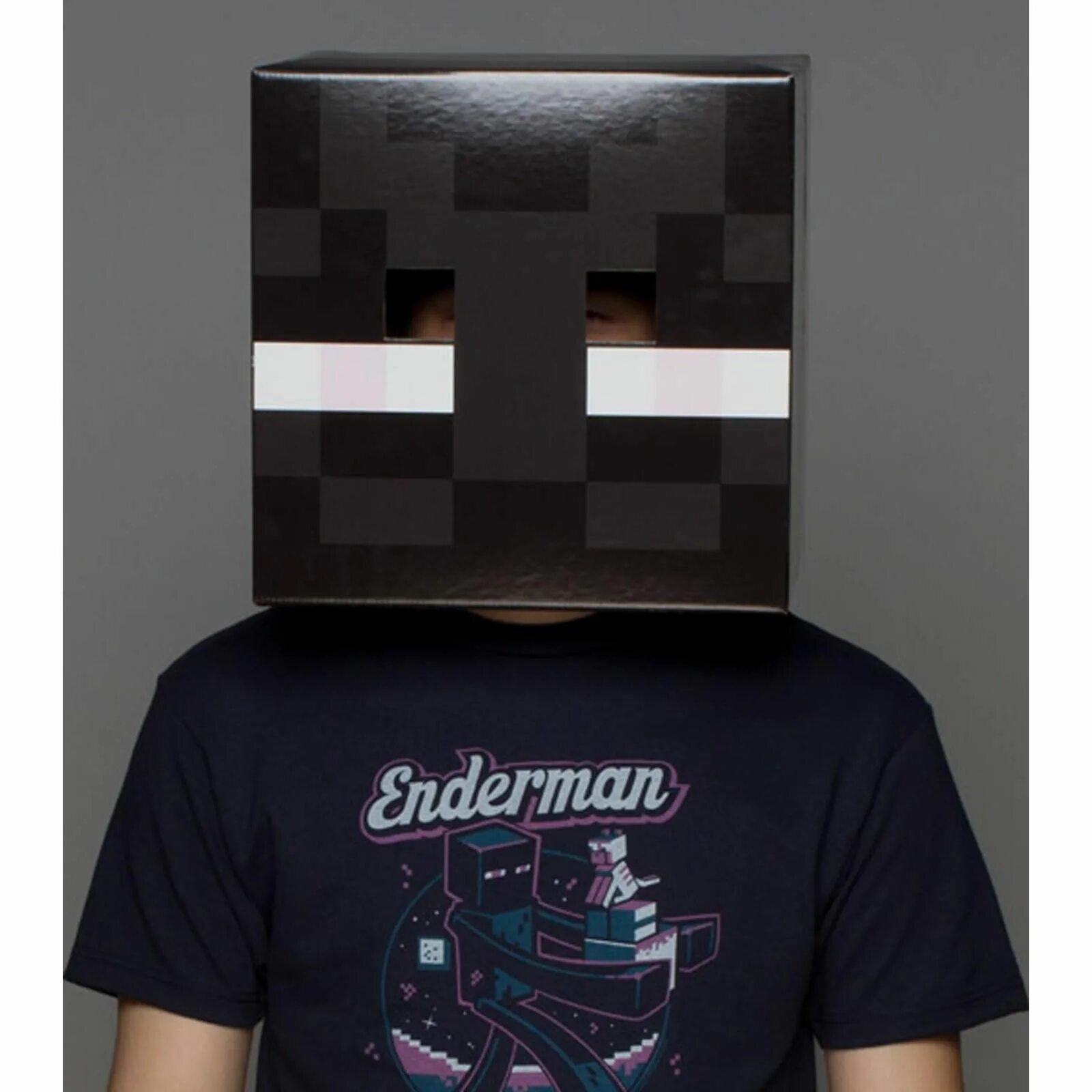 Майнкрафт без головы. Костюм Enderman Steve. Маска майнкрафт. Маска Стива. Головы из МАЙНКРАФТА.