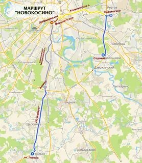 Как проехать от каширского шоссе
