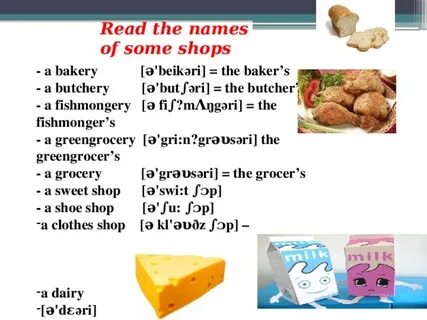 Food shopping перевод