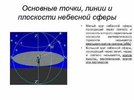 Основные линии сферы