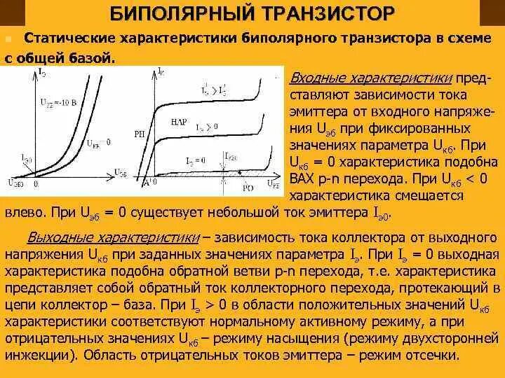 Биполярные транзисторы устройство принцип