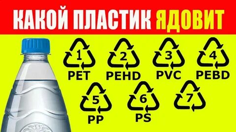 Какой пластик подлежит переработке