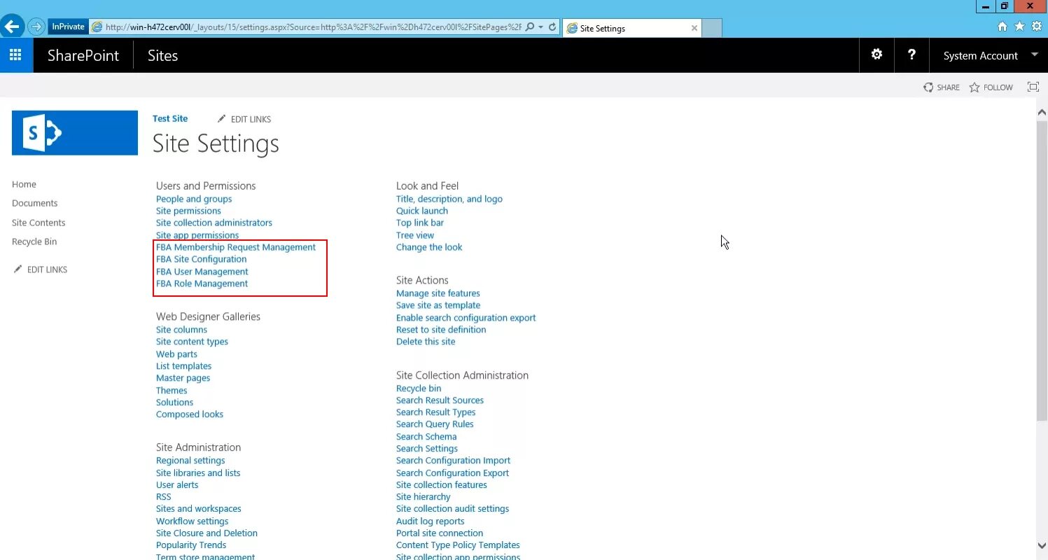 Other users settings. Sharepoint карта. user settings view.