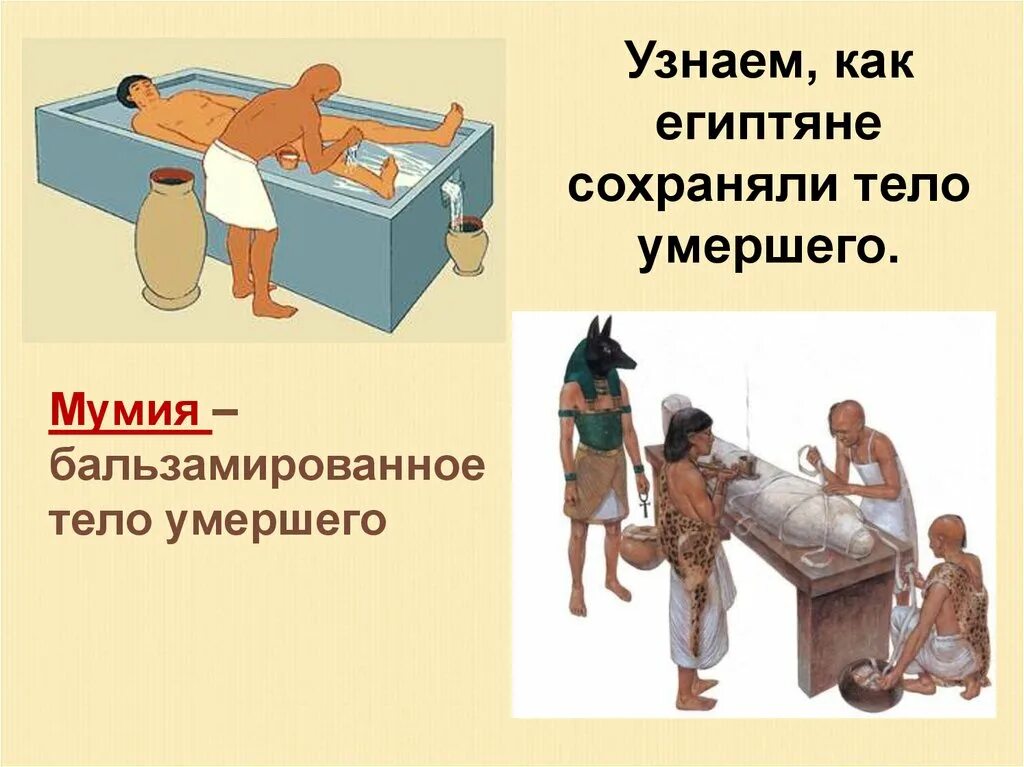 С какой целью умершего превращали в мумию