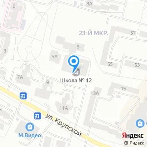 Братск центр карта