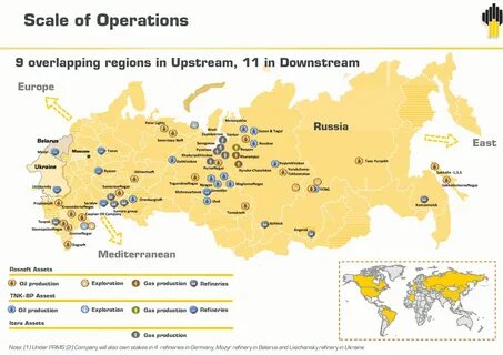 роснефть на карте рядом