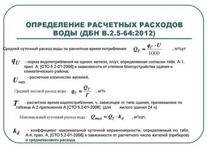 Рассчитать расход жидкости