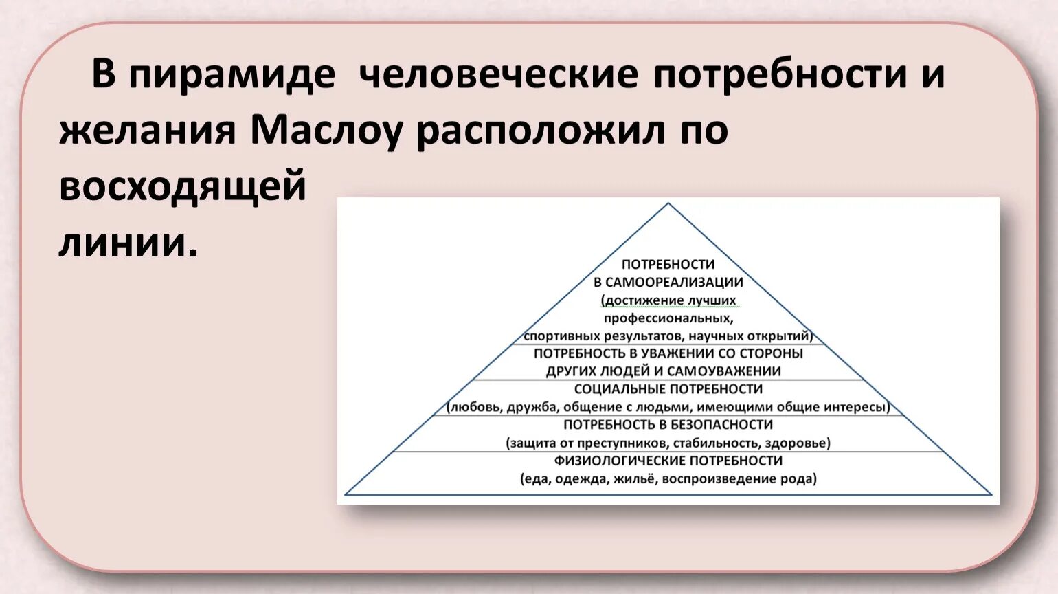 Социальная потребность дружба