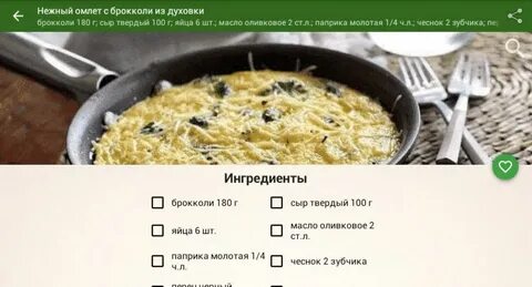 Сколько готовить омлет
