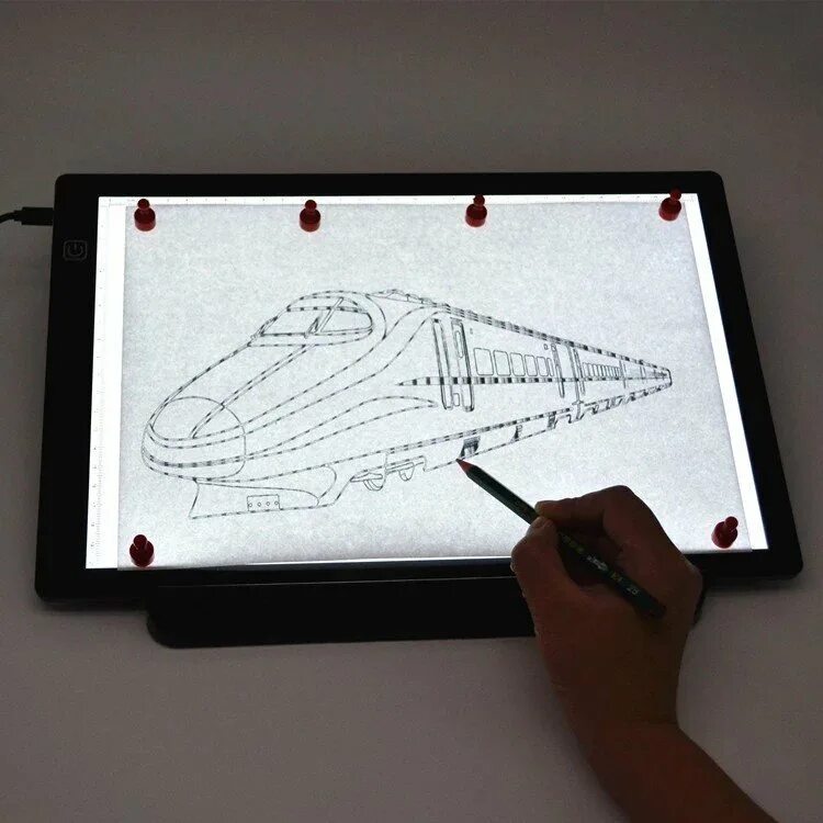 Планшет световой ARTPINOK. Световой планшет а4 "профи". Световой планшет а4 Лайт led Light Pad. ARTPINOK световой а4 профи, 99290. Световой планшет купить