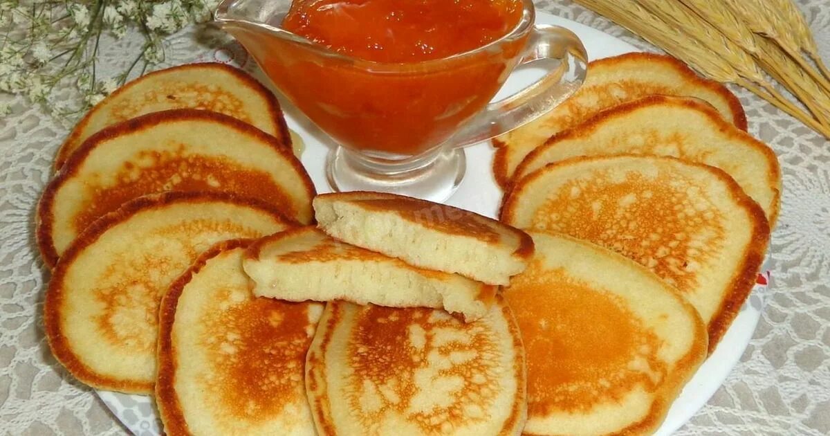 Рецепт оладьев на сухом молоке