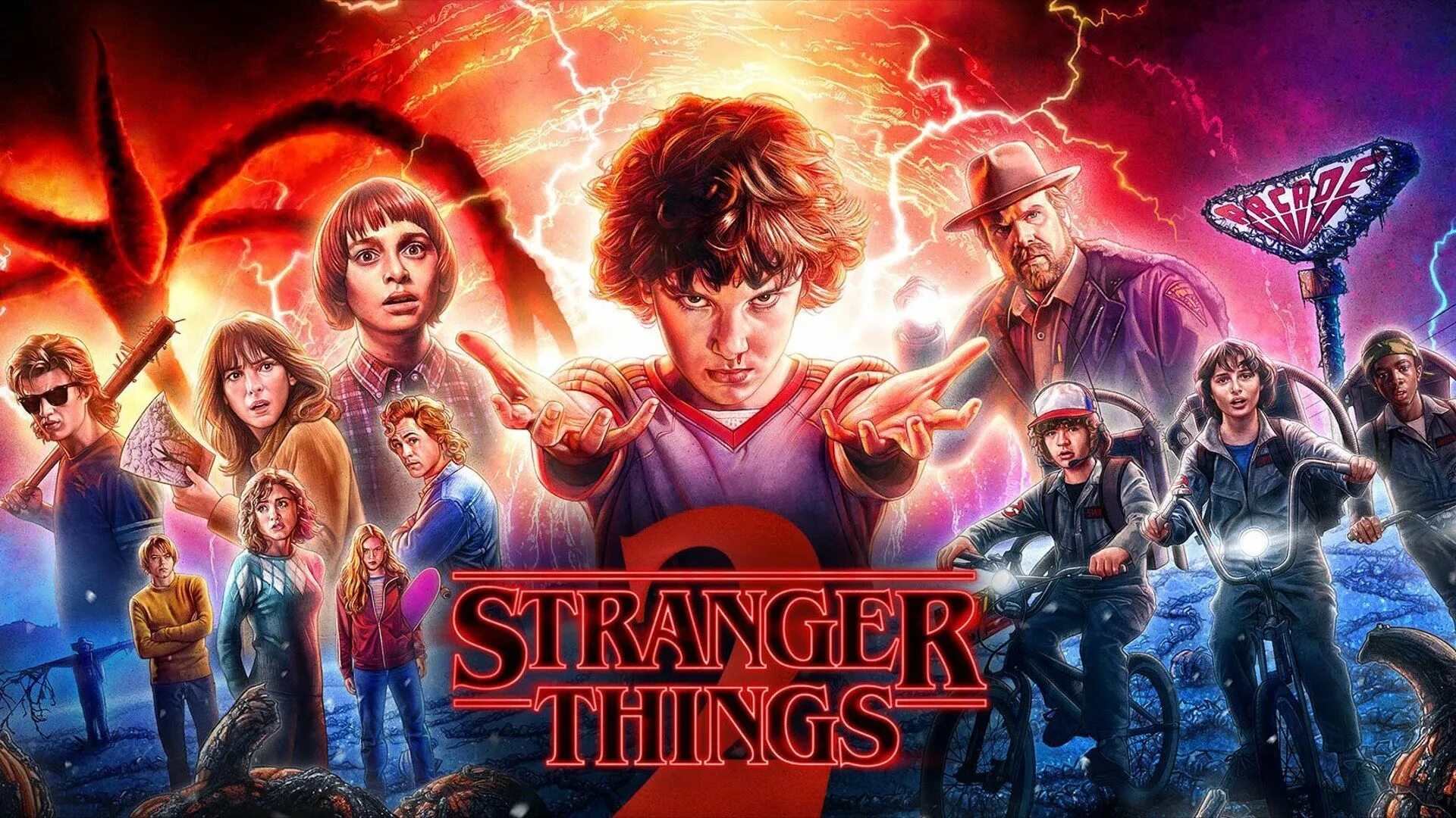 Очень странные дела фон. Заставка нетфликс очень странные дела. Stranger things обои на рабочий стол. Обои stranger. Очень странные дела 1920 1080.