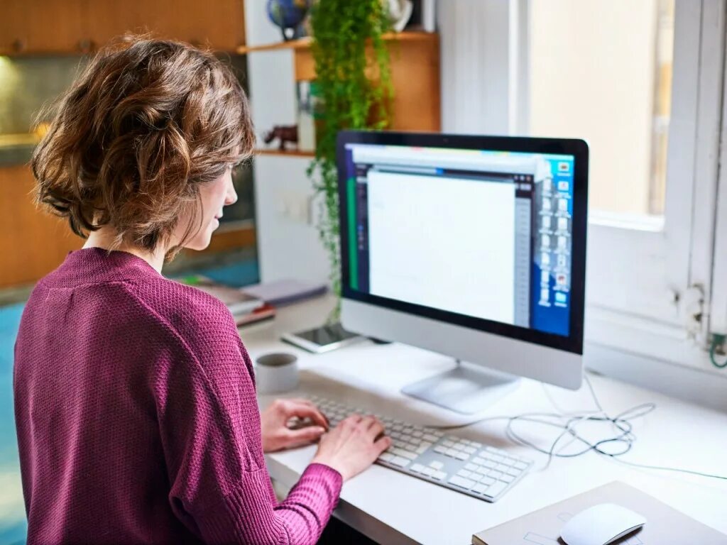 Having a computer at home