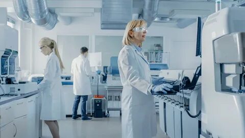 Scientist work