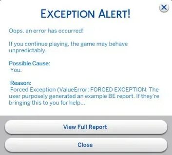 Exception 5