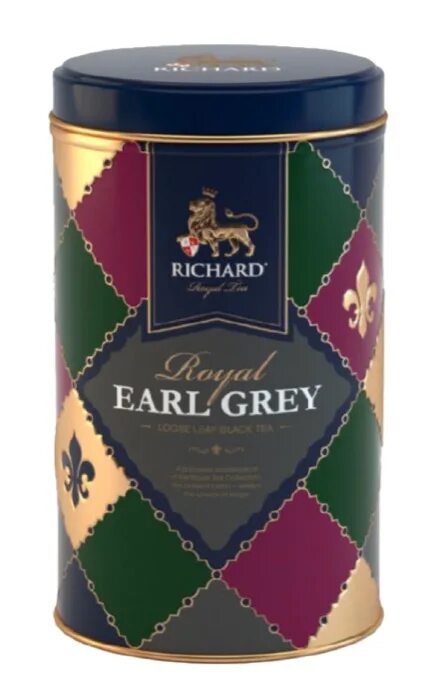 Чай черный ж б. Чай Richard Earl Grey. Чай "Richard Queens" 80 г ж/б.