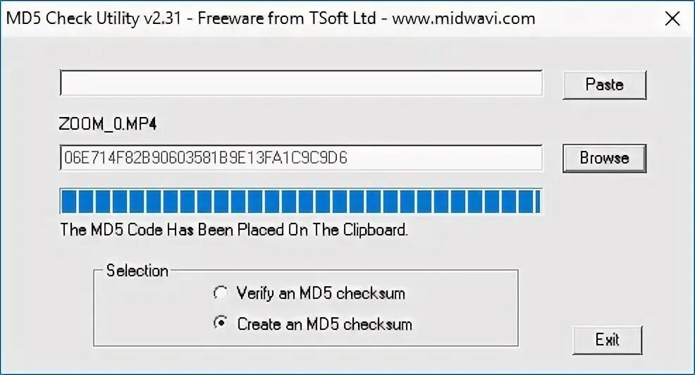 Файл md5