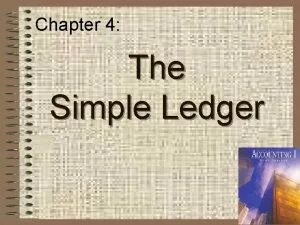 Когда был выпущен первый ledger