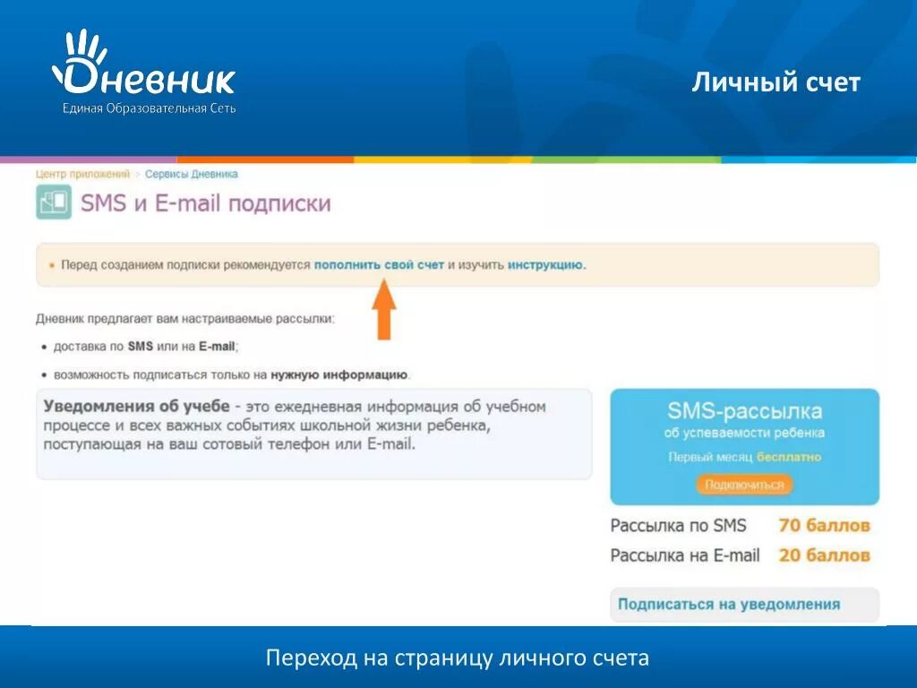 Личные счета. Персональный счет. Центр счета. Дневник ру Интерфейс. Движение по счету центр школьного