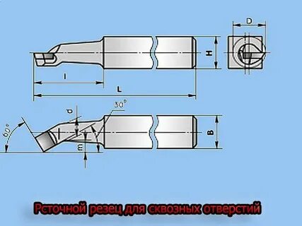 Расточной резец
