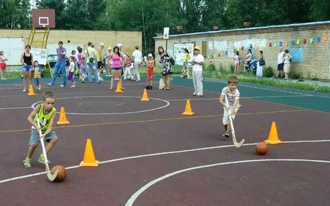 Эстафеты на две команды