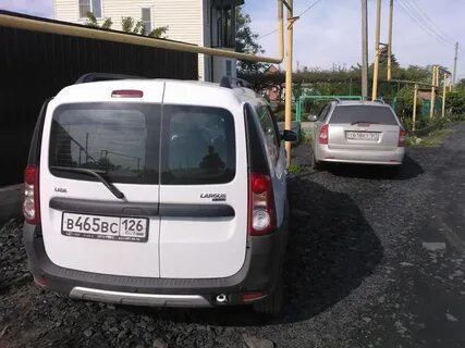 Задний свет ларгус