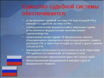 Единство правовой системы