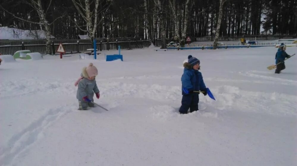 Про прогулку зимой в детском саду. Про прогулку зимой в детском саду