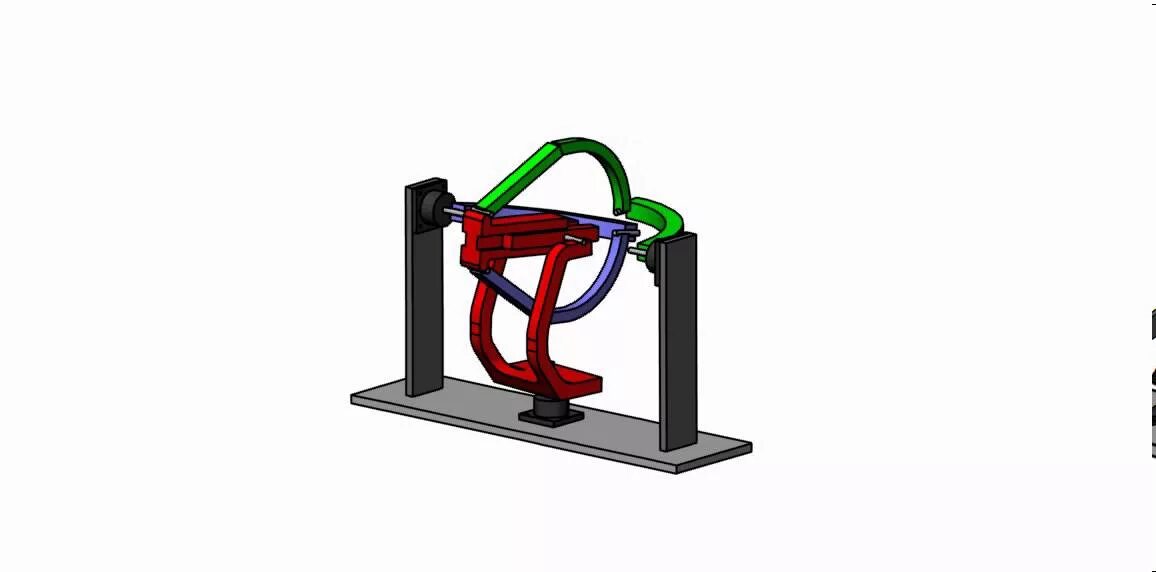 Mechanism 1.12 2. Parallel kinematic. &quot;mechanism with multiple joints&quot; &quot;kinematic structure&quot;. parallel mechanism. tilt mechanism.