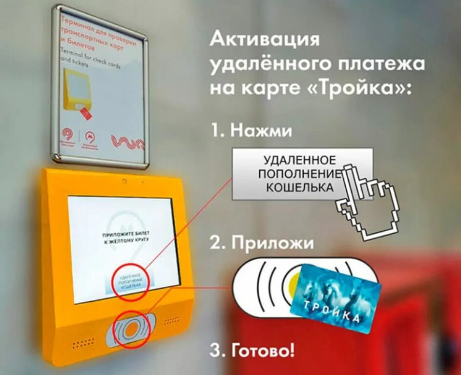 Оплатить картой тройка телефон. Удаленное пополнение тройки. Терминал удаленного пополнения тройки в метро. Активация карты тройка. Пополнение карты тройка.