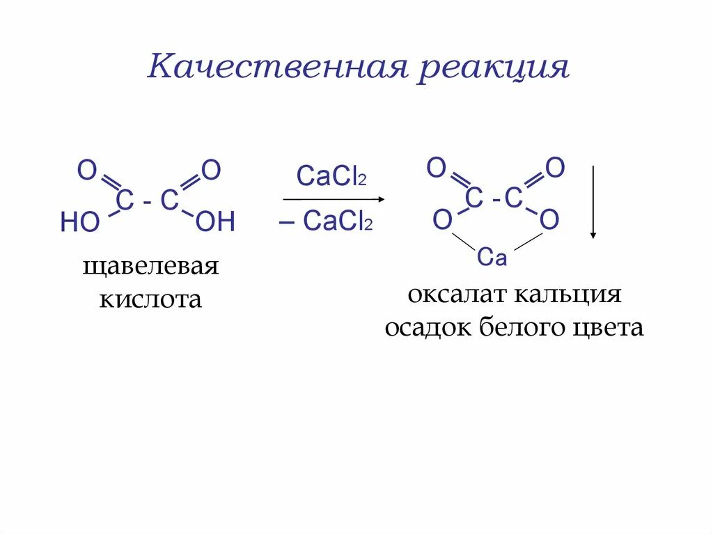 Качественная реакция на карбоновые кислоты. Напишите схему реакции образования оксалата кальция.. Оксалат кальция формула. Реактив для обнаружения щавелевой кислоты. Характерные реакции кальция