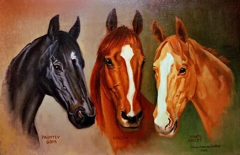 Stallions Diamond Painting - 50x60cm / Full Round Drill - Diamond Painting  Hut