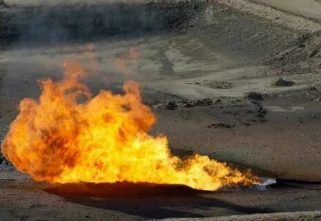 сгорание нефти