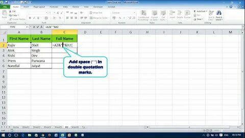 Excel формула названия листа