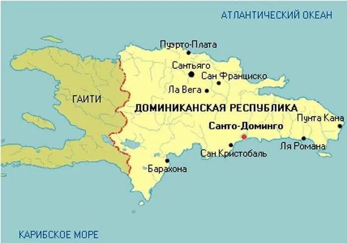Страна доминикана где находится. Республика Гаити на карте. Карта Гаити и Доминиканы. Гаити расположение на карте.