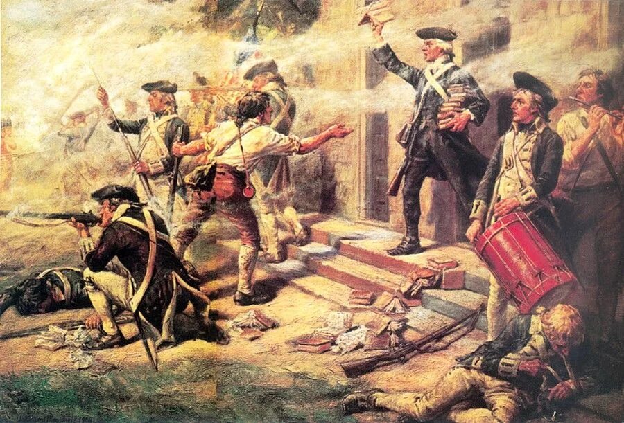 Джордж вашингтон исторические события. Американская революция 1775-1783. Минитмены 1775-1783.