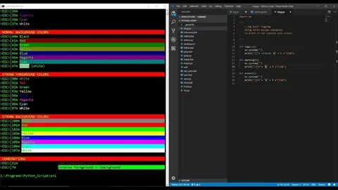 Python colors
