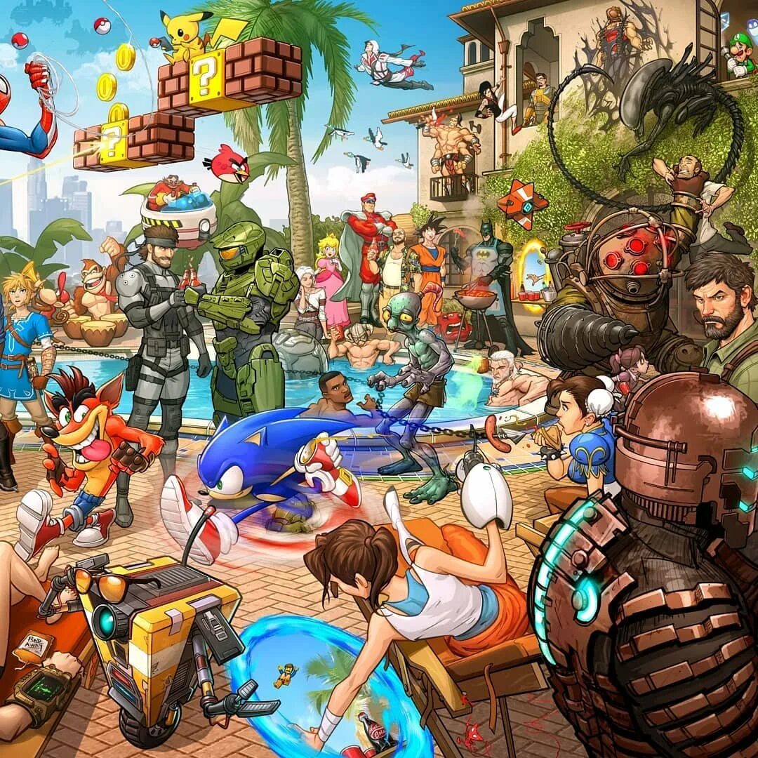 Персонажи компьютерных игр. Персонажи компьютерных игр. Игровые персонажи. Много разных всяких игр разные игры. Персонажи из игр.