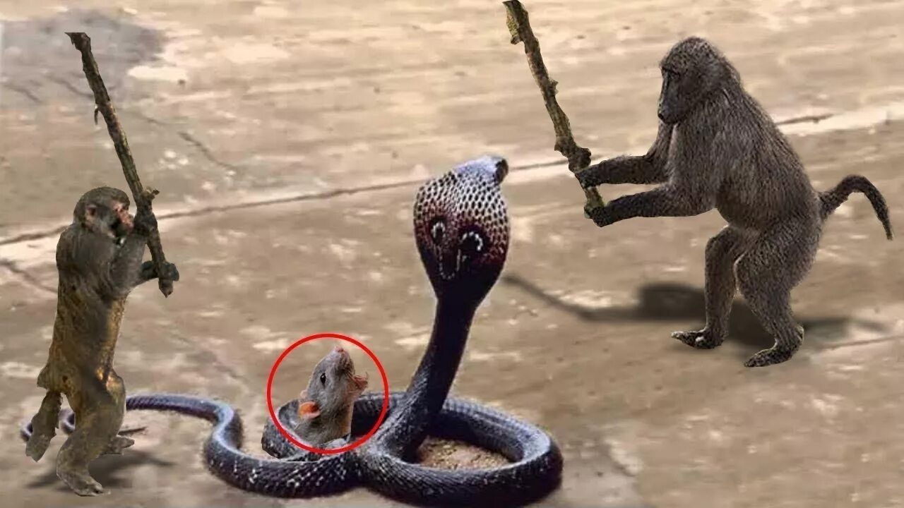 Monkey vs monkey