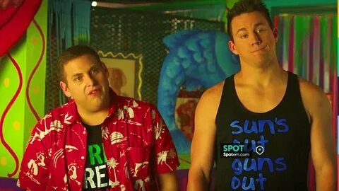 Sun's Out Guns Out Tank Top worn by Jenko (Channing Tatum) in 22 Jump ...